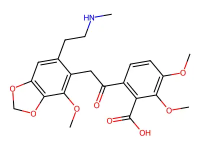 Oxynarcotine structure