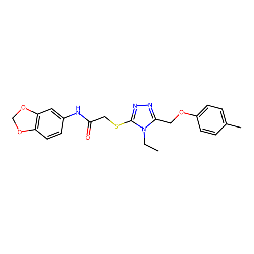 C21H22N4O4S structure