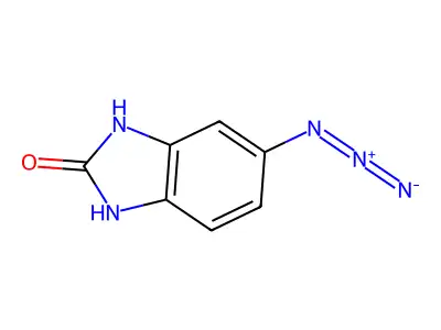 5-azido-1,3-dihydro-2H-benzimidazol-2-one structure