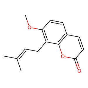 蛇床子素 structure