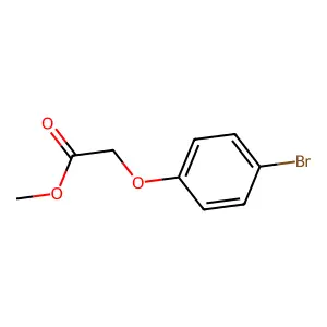 Methyl 2-(4-bromophenoxy)acetate structure