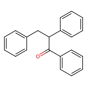 1,2,3-Triphenylpropan-1-one structure