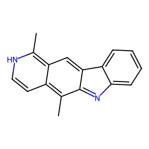 榄绿盾籽木碱 structure