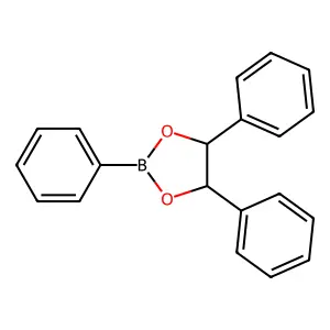 2,4,5-Triphenyl-1,3,2-dioxaborolane structure