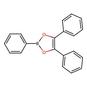 2,4,5-Triphenyl-1,3,2-dioxaborole structure