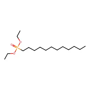 P-十二烷基膦酸二乙酯 structure