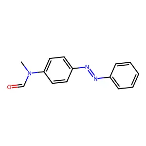 4-Formylmonomethylaminoazobenzene structure