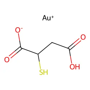 Aurothiomalate structure