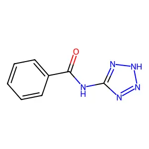 N-(1H-Tetrazol-5-yl)benzamide structure