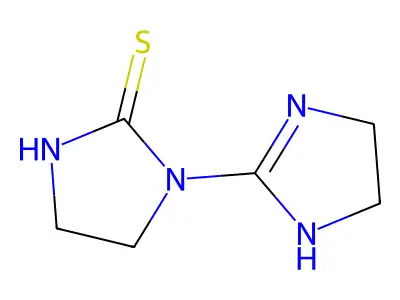 2-Imidazolidinethione, 1-(4,5-dihydro-1H-imidazol-2-yl)- structure