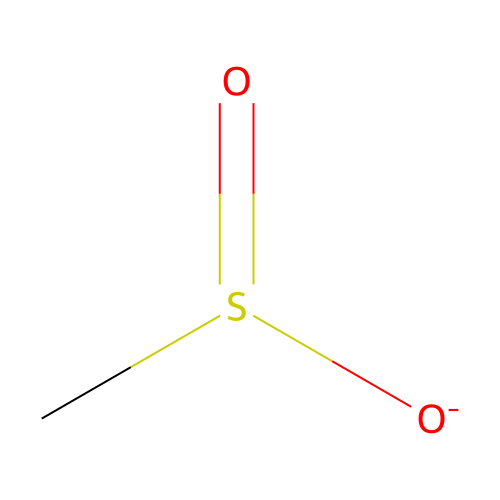 Methanesulfinate structure