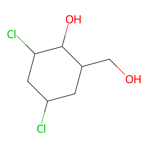 2,4-Dichloro-6-(hydroxymethyl)cyclohexanol structure