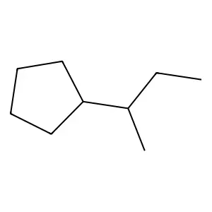Cyclopentane, (1-methylpropyl)- structure