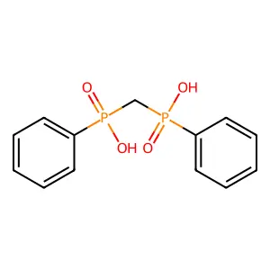 [Hydroxy(phenyl)phosphoryl]methyl-phenylphosphinic acid structure