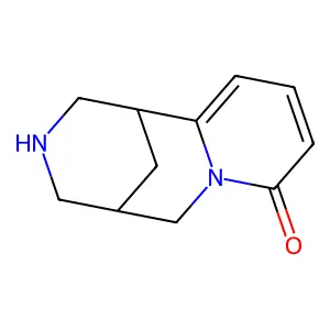 金雀儿碱 structure