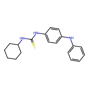 1-(4-Anilinophenyl)-3-cyclohexylthiourea structure