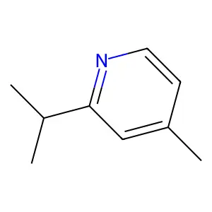 4-Methyl-2-(propan-2-yl)pyridine structure