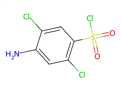 4-Amino-2,5-dichlorobenzenesulfonyl chloride structure