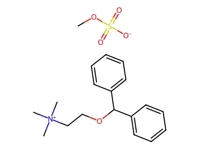 Mefenidramium Metilsulfate structure