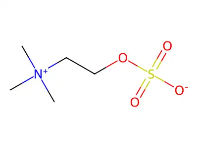 硫酸胆碱酯 structure