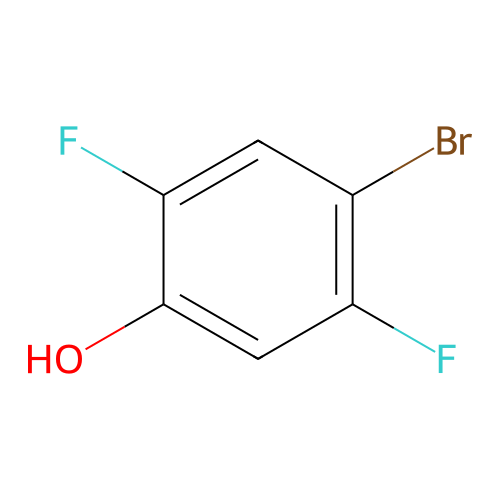 4-Bromo-2,5-difluorophenol structure