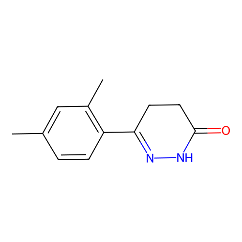 6-(2,4-dimethylphenyl)-4,5-dihydro-3(2H)-pyridazinone structure