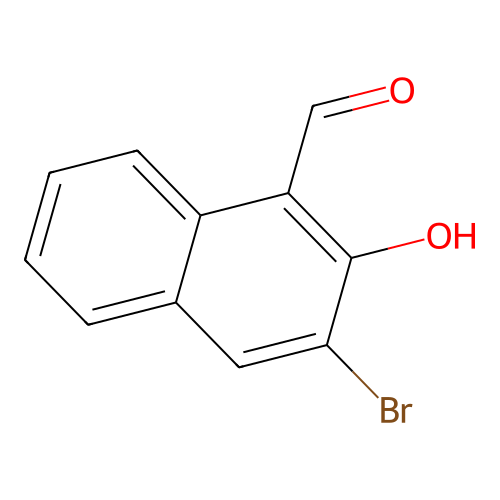 3-溴-2-羟基萘-1-甲醛 structure