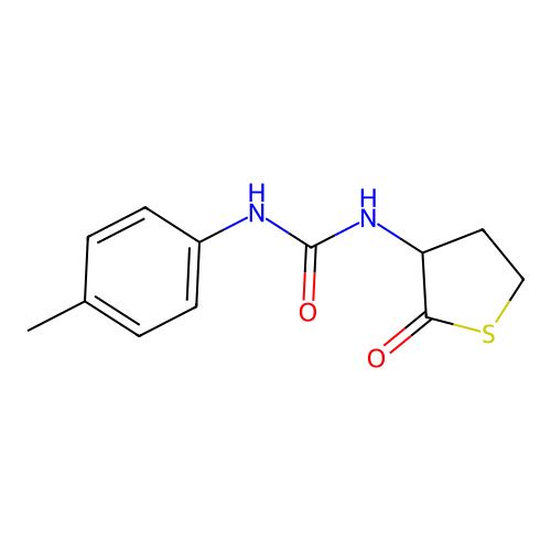 1-(4-Methylphenyl)-3-(2-oxothiolan-3-yl)urea structure