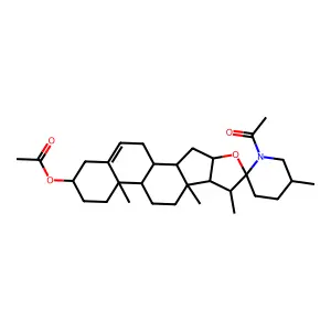 Solasodine diacetate structure