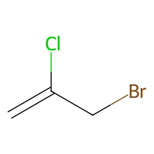 3-Bromo-2-chloroprop-1-ene structure