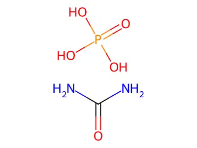 磷酸脲 structure