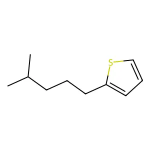 Thiophene, 2-(4-methylpentyl)- structure