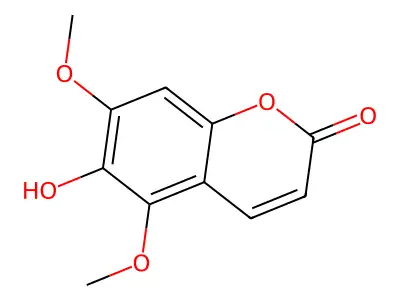 Fraxinol structure