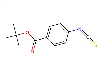 tert-Butyl 4-isothiocyanatobenzoate structure