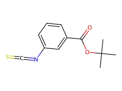 tert-Butyl 3-isothiocyanatobenzoate structure