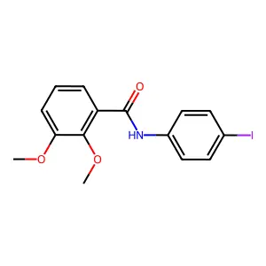 N-(4-iodophenyl)-2,3-dimethoxybenzamide structure