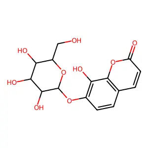 瑞香苷 structure