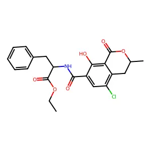 Ochratoxin C structure