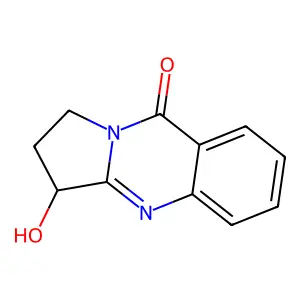 鸭嘴花碱酮 structure