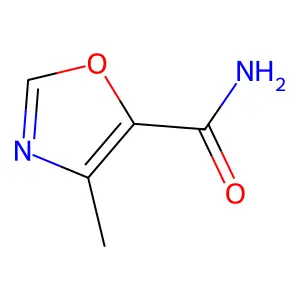 4-甲基噁唑-5-甲酰胺 structure