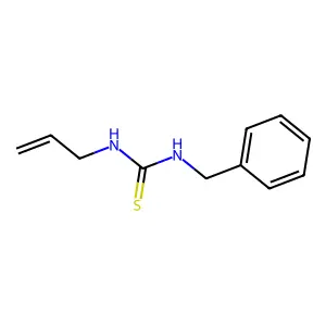 Thiourea, N-(phenylmethyl)-N'-2-propenyl- structure