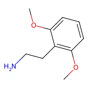 2-(2,6-Dimethoxyphenyl)ethanamine structure