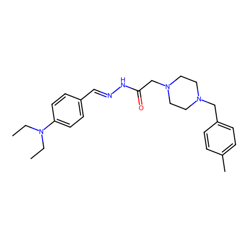 C25H35N5O structure