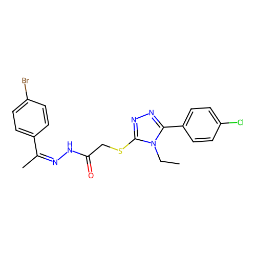 C20H19BrClN5OS structure