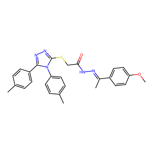 C27H27N5O2S structure