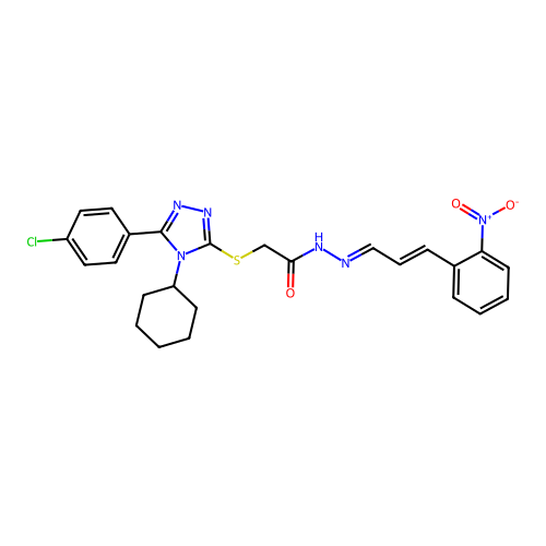 C25H25ClN6O3S structure