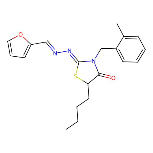 C20H23N3O2S structure