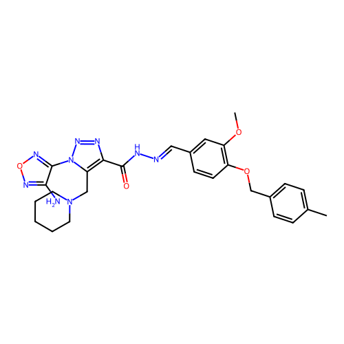 C27H31N9O4 structure