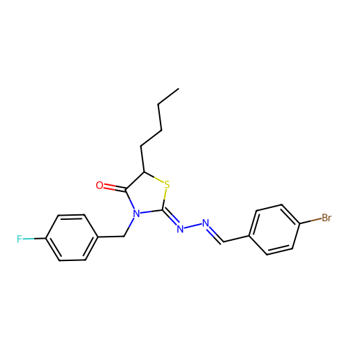 C21H21BrFN3OS structure