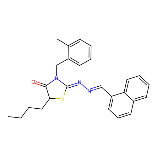 C26H27N3OS structure